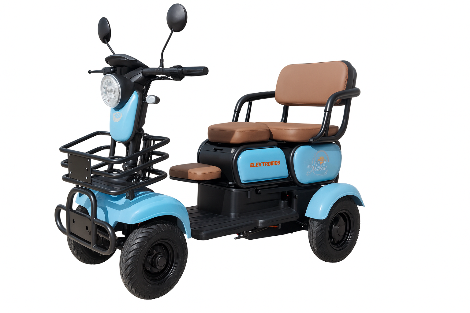 ÚJ Polymobil EMOB 43 – kétszemélyessé alakítható JOGSI NÉLKÜL VEZETHETŐ négykerekű - Image 2