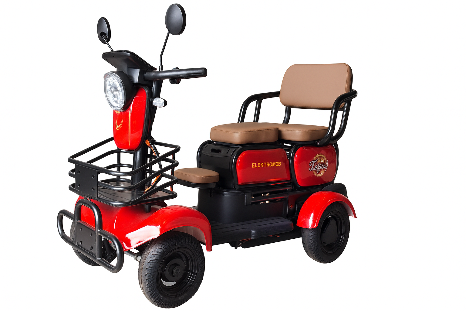 ÚJ Polymobil EMOB 43 – kétszemélyessé alakítható JOGSI NÉLKÜL VEZETHETŐ négykerekű - Image 3