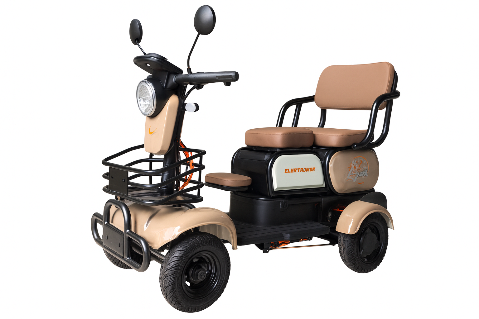 ÚJ Polymobil EMOB 43 – kétszemélyessé alakítható JOGSI NÉLKÜL VEZETHETŐ négykerekű - Image 4