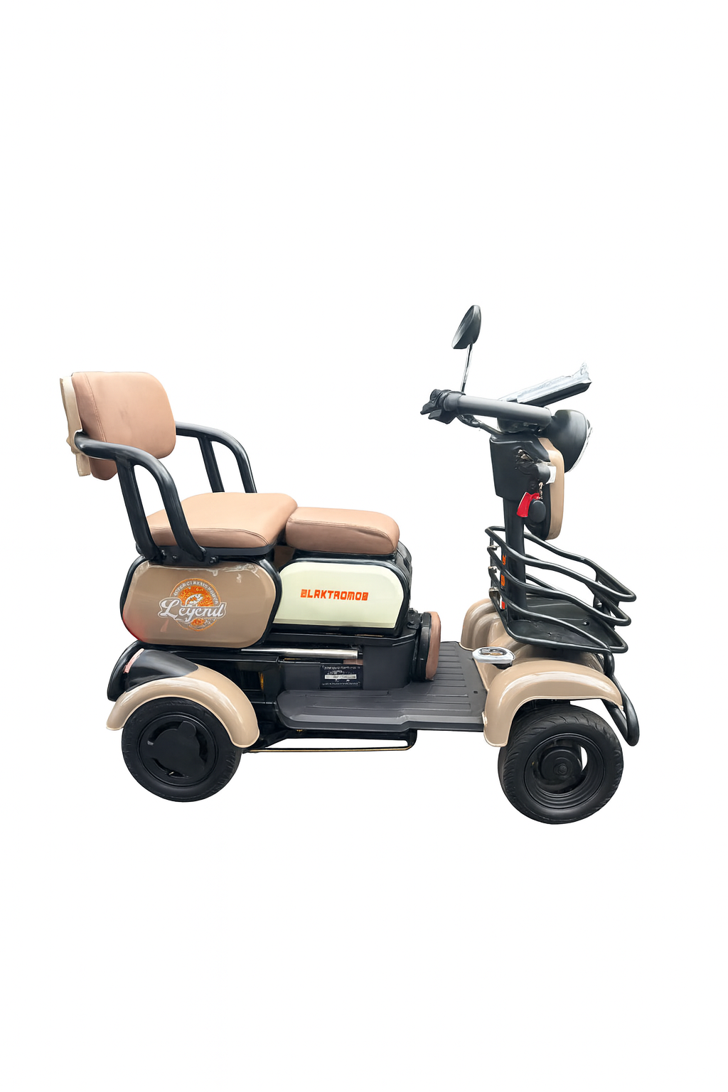 ÚJ Polymobil EMOB 43 – kétszemélyessé alakítható JOGSI NÉLKÜL VEZETHETŐ négykerekű - Image 3